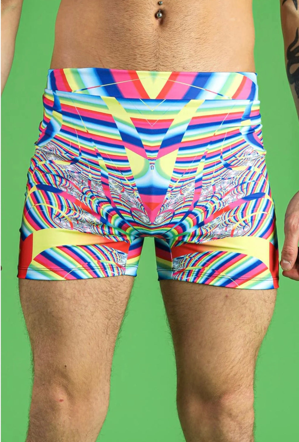Devil Walking - Rainbow Dimension Crop Top – Rainbow