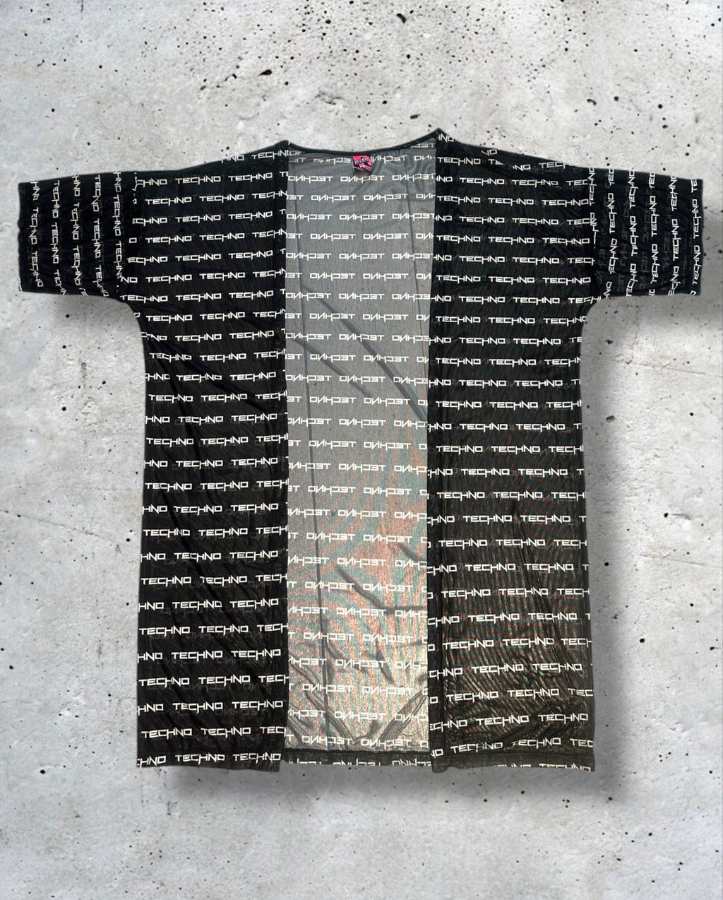 Kalu Ibiza - Mesh Techno Kimono - Black